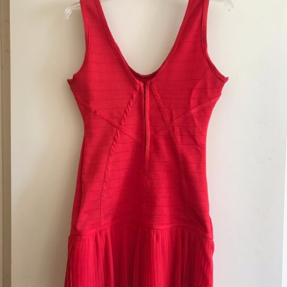 Epique Moi Red Summer Mini Dress Size M - Picture 5 of 6